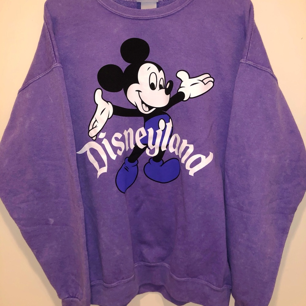 Retro style Mickey Disneyland sweatshirt Large